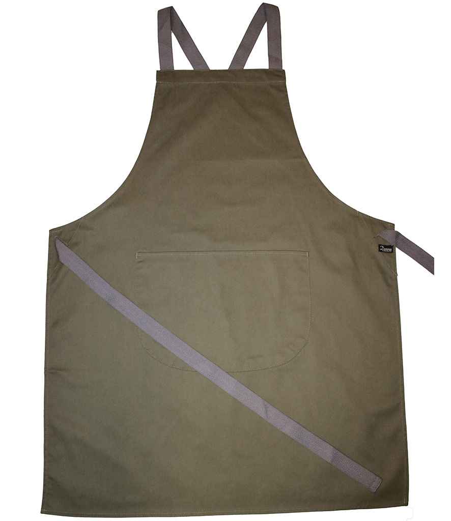 Dennys - Cross Back Apron - DE141 BLK ONE