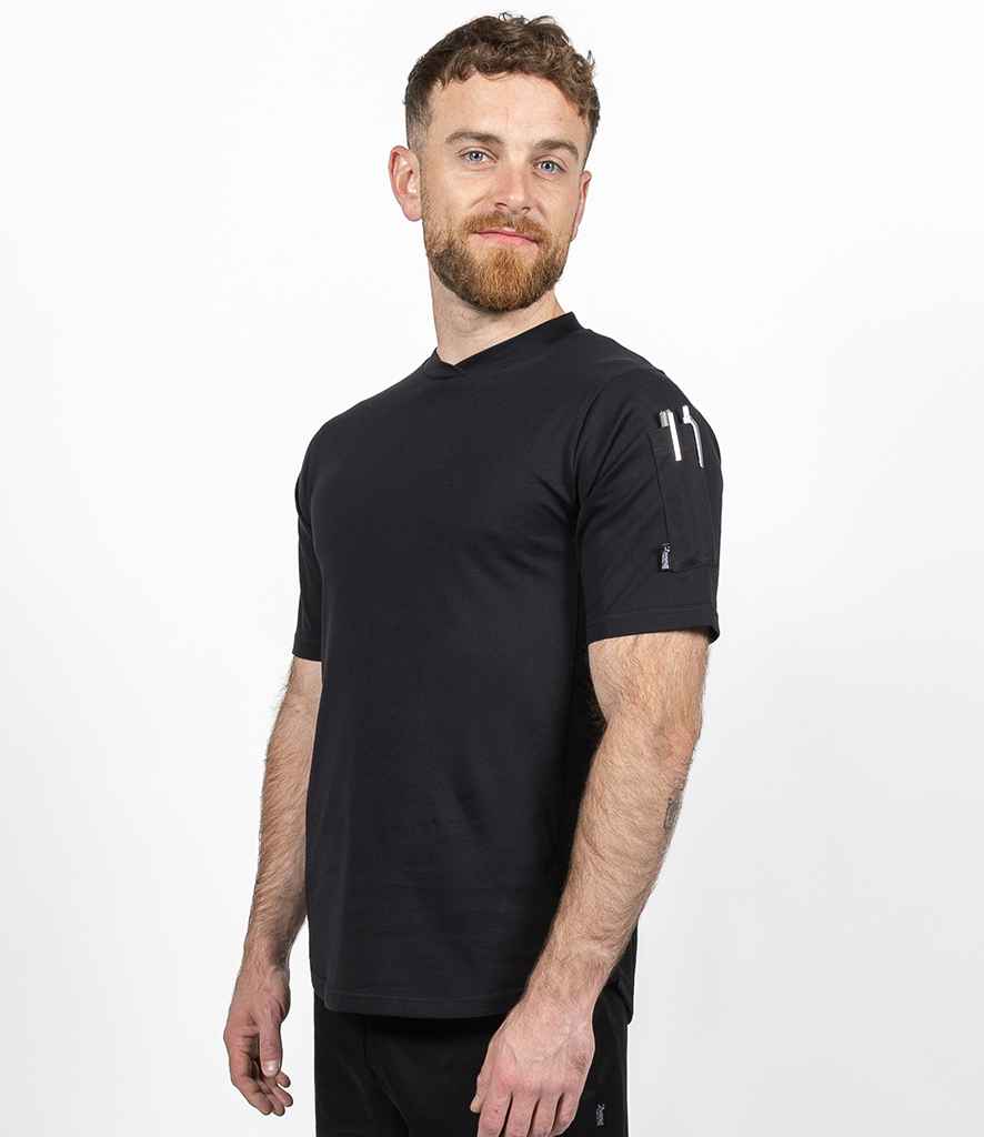 Dennys - StayCool® Chef T-Shirt - DE146 BLK S
