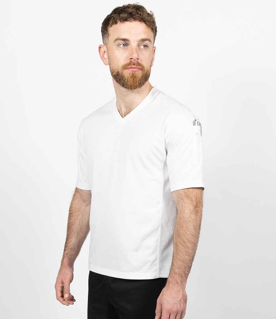 Dennys - StayCool® Chef T-Shirt - DE146 WHI S