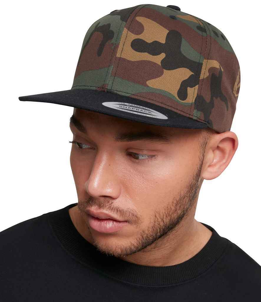 Flexfit - Two Tone Classic Camo Snapback Cap - F6089TC GNC/B ONE