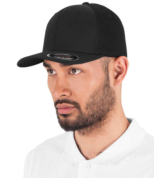 Flexfit - Tactel Mesh Cap - F6533 BLK S/M