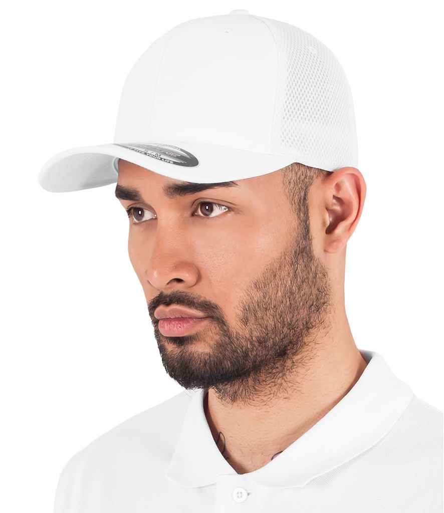 Flexfit - Tactel Mesh Cap - F6533 WHI S/M