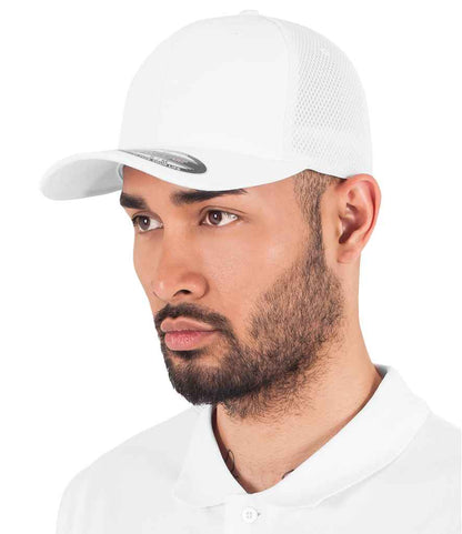 Flexfit - Tactel Mesh Cap - F6533 WHI S/M