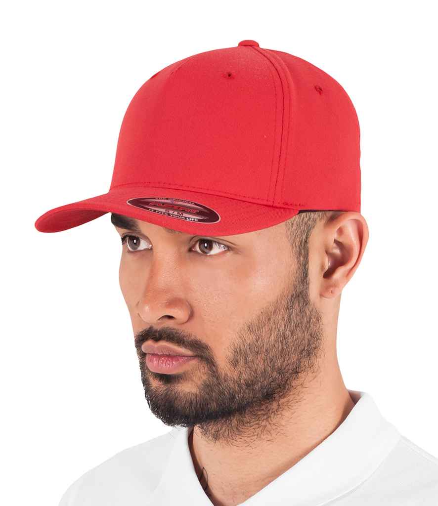 Flexfit - 5 Panel Cap - Red