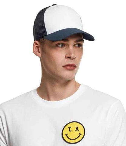 Flexfit - Retro Coloured Front Trucker Cap - F6606CF NV/WH ONE