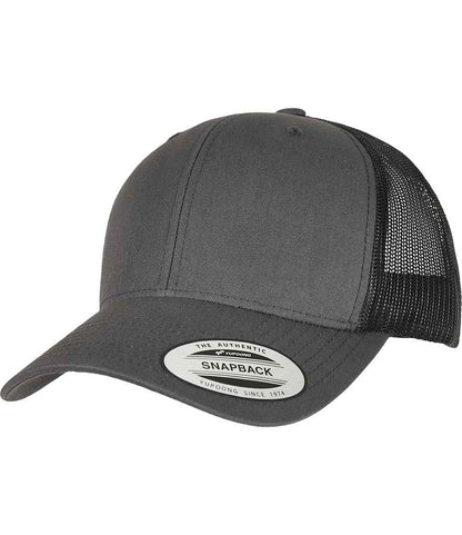 Flexfit - Retro Trucker Two Tone Cap - F6606T CH/BK ONE
