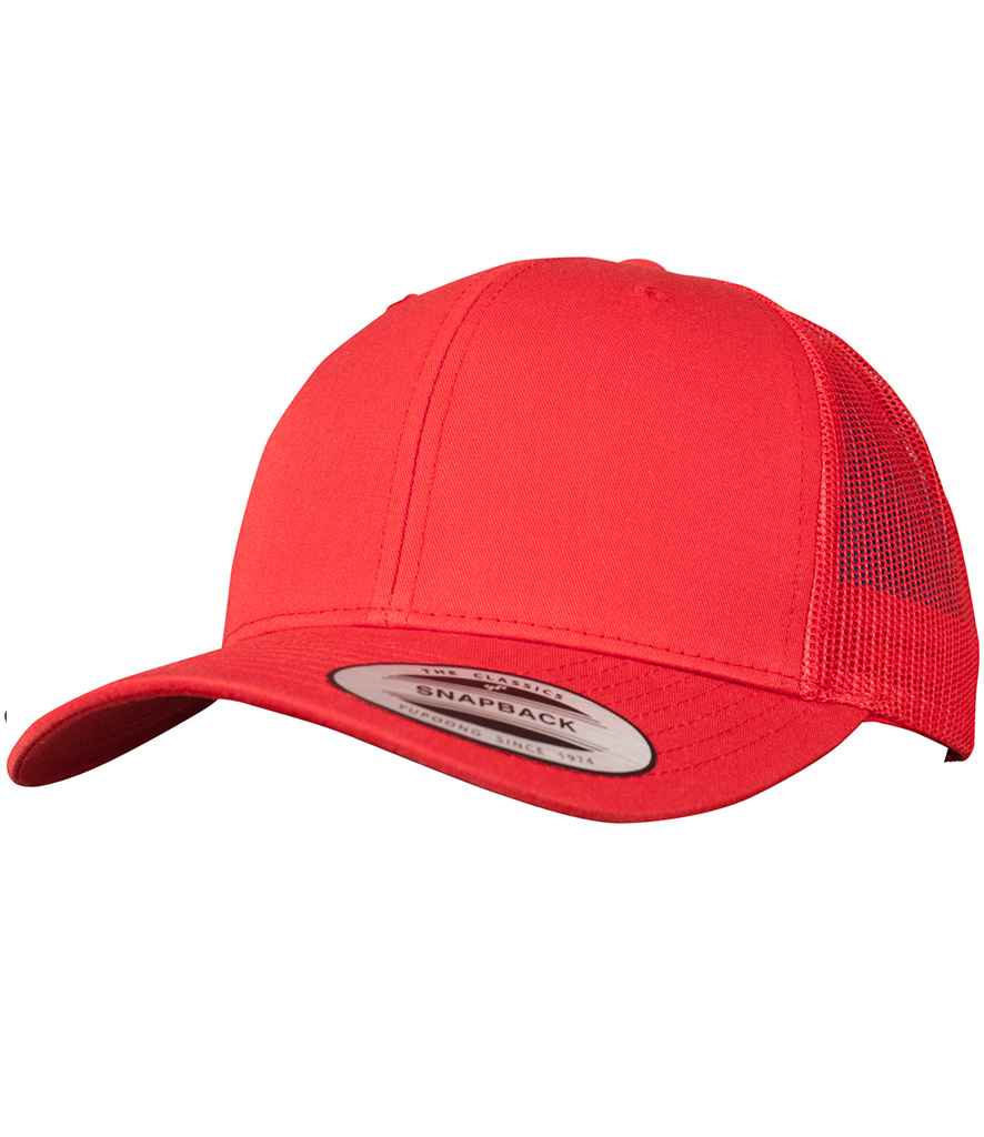 Flexfit - Retro Trucker Cap - F6606 RED ONE