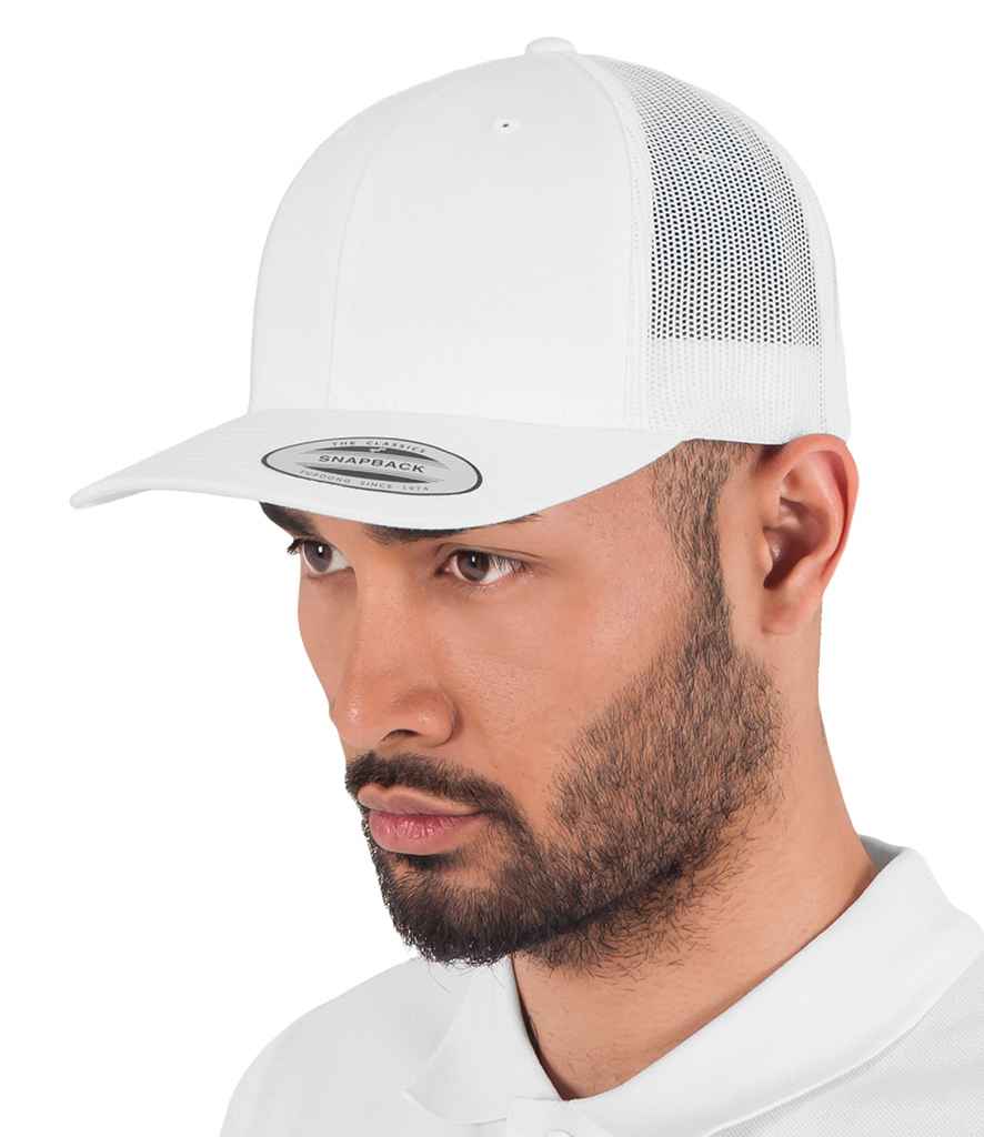 Flexfit - Retro Trucker Cap - F6606 WHI ONE