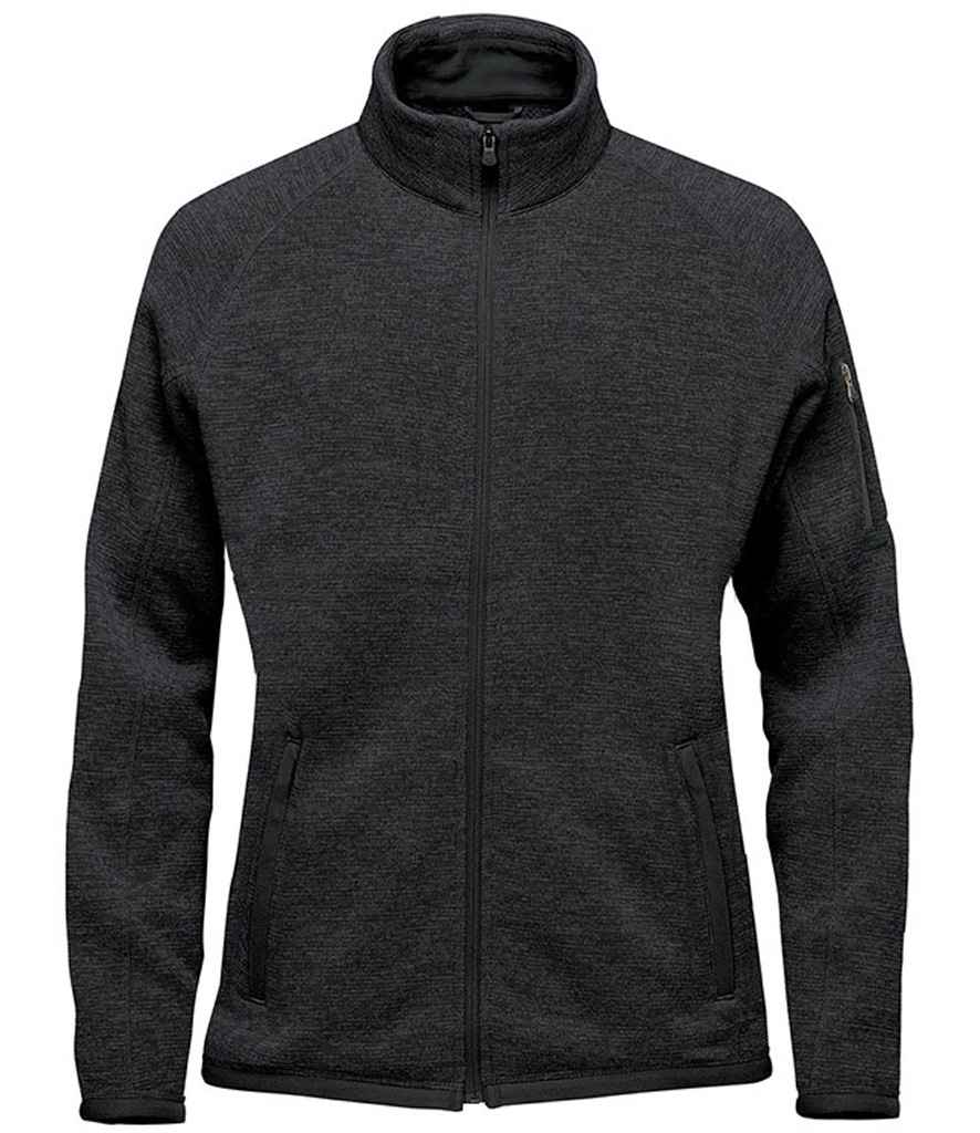 Stormtech - Ladies Avalante Full Zip Knitted Fleece Jacket - FHZ1W BKH S