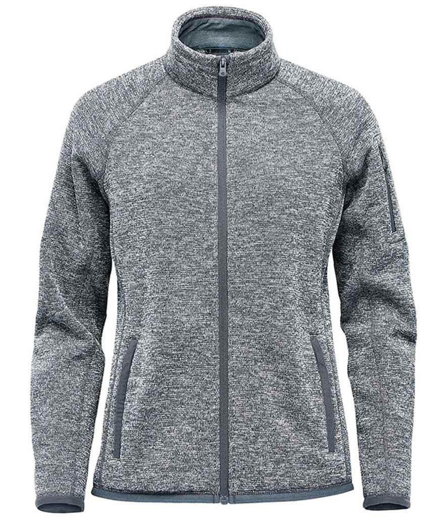 Stormtech - Ladies Avalante Full Zip Knitted Fleece Jacket - FHZ1W BKH S