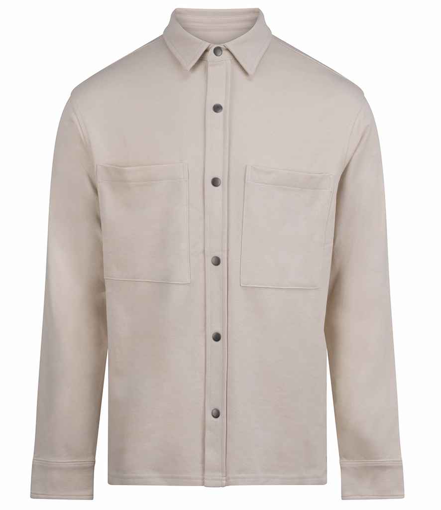 Front Row - Premium Piqué Overshirt - FR056 NAV XS