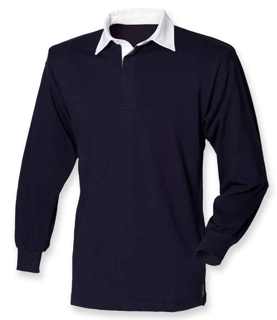 Front Row - Classic Rugby Shirt - FR100 RD/WH XS