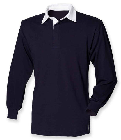 Front Row - Classic Rugby Shirt - FR100 RD/WH XS
