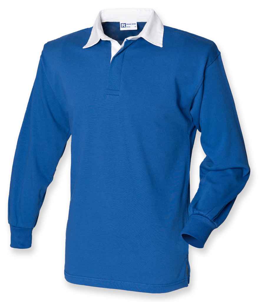 Front Row - Classic Rugby Shirt - FR100 RD/WH XS