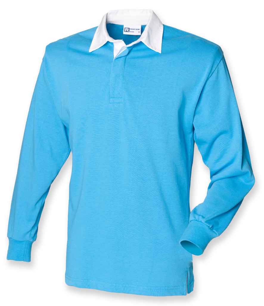 Front Row - Classic Rugby Shirt - FR100 SB/WH S