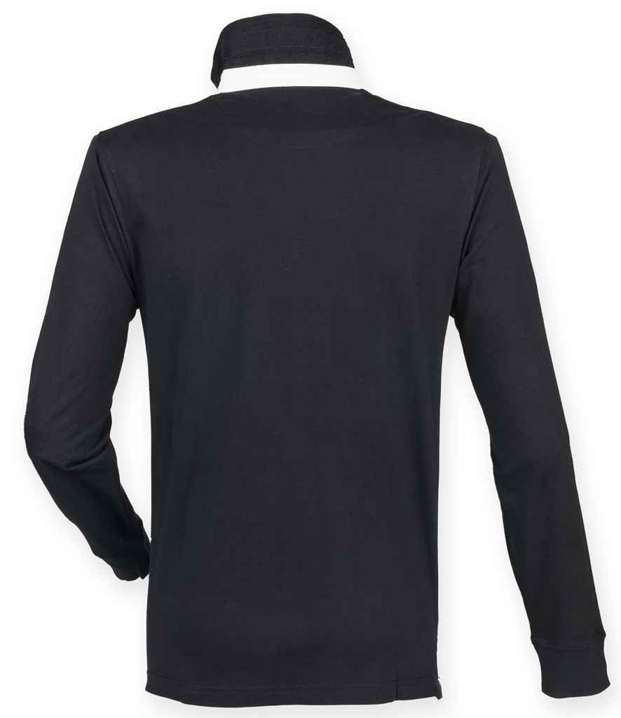 Front Row - Premium Superfit Rugby Shirt - Pierre Francis