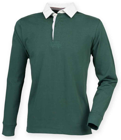 Front Row - Premium Superfit Rugby Shirt - FR104 BOT XS
