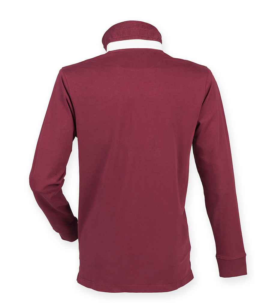 Front Row - Premium Superfit Rugby Shirt - Pierre Francis