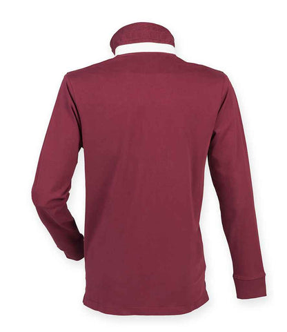 Front Row - Premium Superfit Rugby Shirt - Pierre Francis
