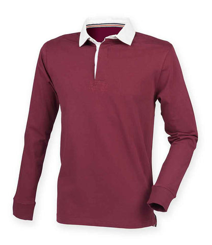 Front Row - Premium Superfit Rugby Shirt - FR104 DBG XS