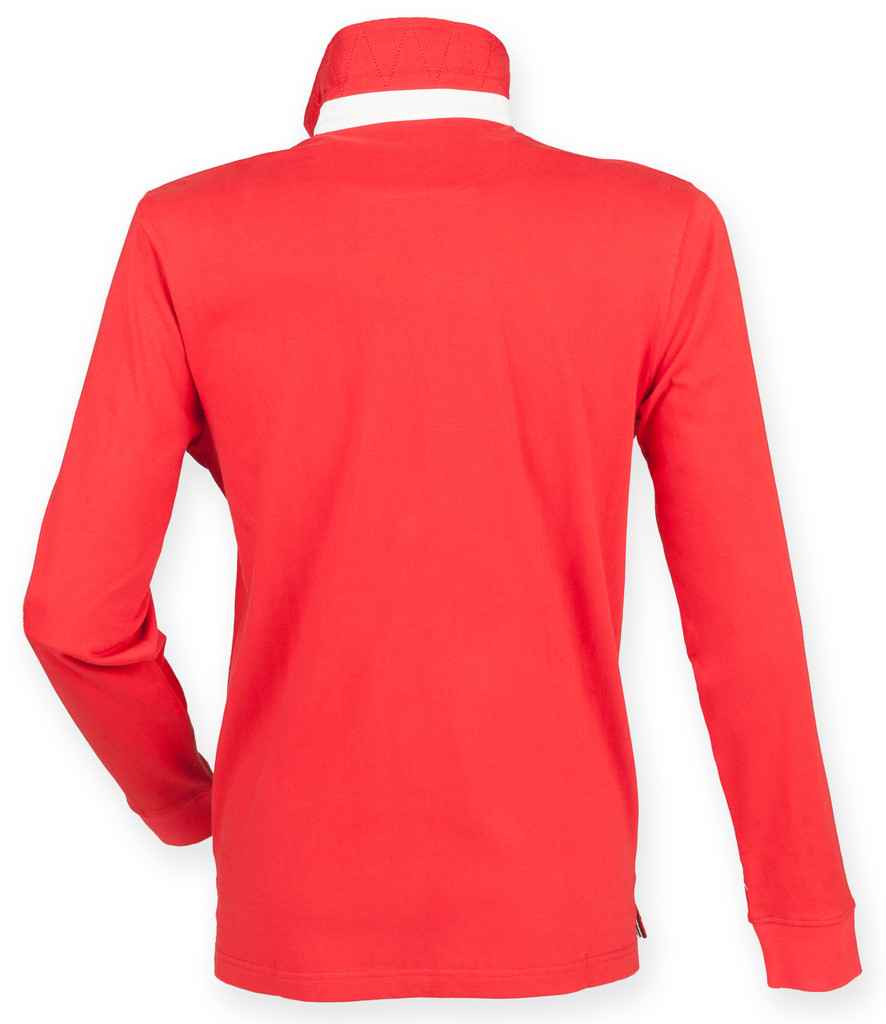 Front Row - Premium Superfit Rugby Shirt - Pierre Francis