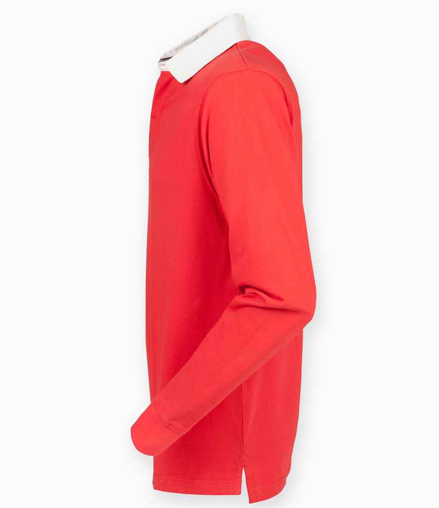 Front Row - Premium Superfit Rugby Shirt - Pierre Francis