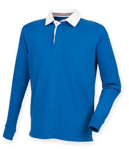 Front Row - Premium Superfit Rugby Shirt - FR104 ROY XS