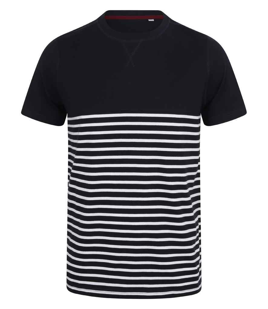 Front Row - Unisex Breton Striped T-Shirt