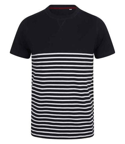 Front Row - Unisex Breton Striped T-Shirt
