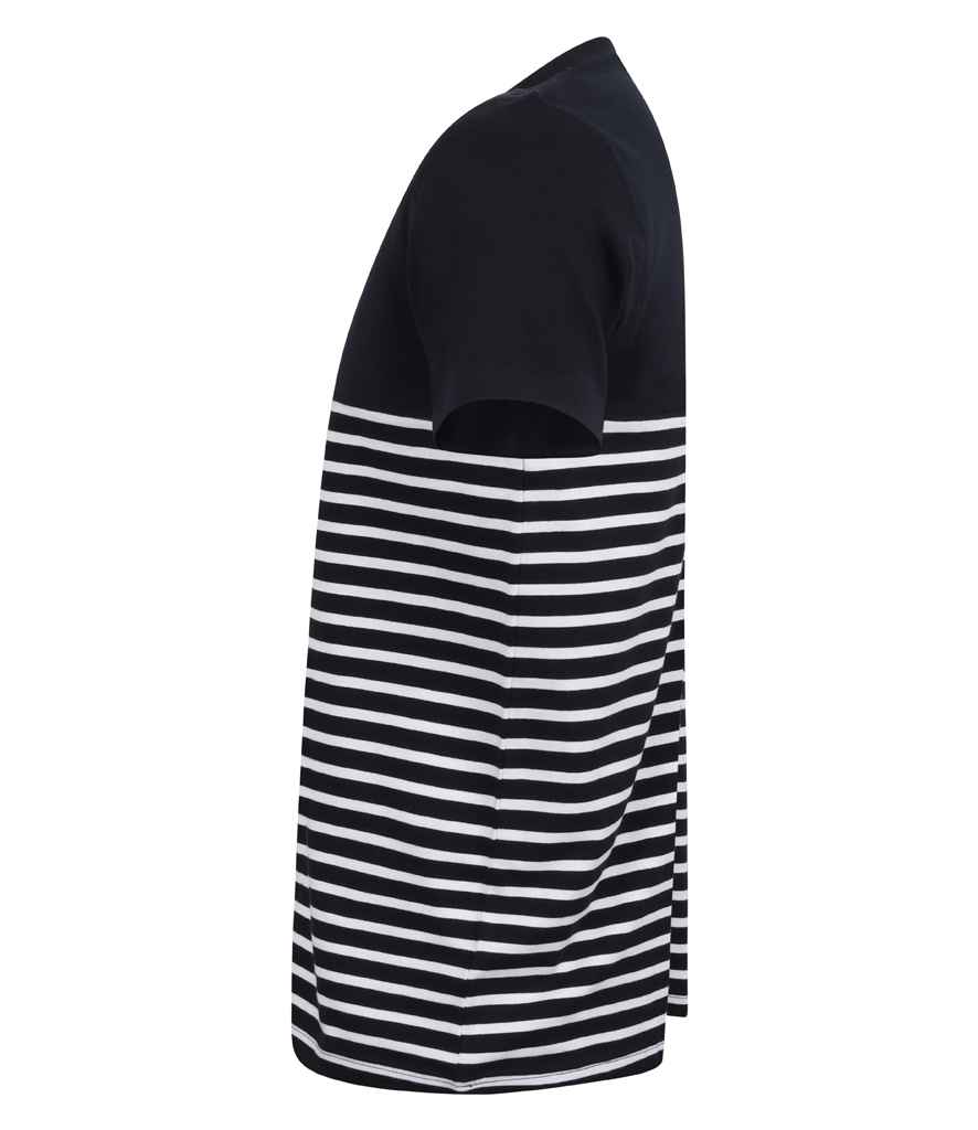 Front Row - Unisex Breton Striped T-Shirt