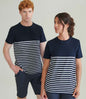 Front Row - Unisex Breton Striped T-Shirt