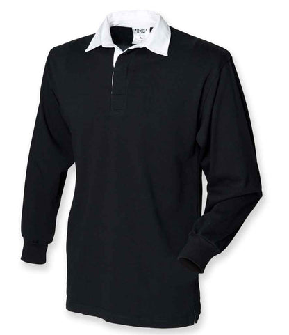 Front Row - Original Rugby Shirt - FR1 BLK S