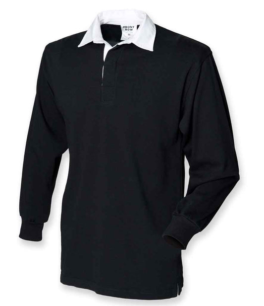Front Row - Original Rugby Shirt - FR1 BLK S
