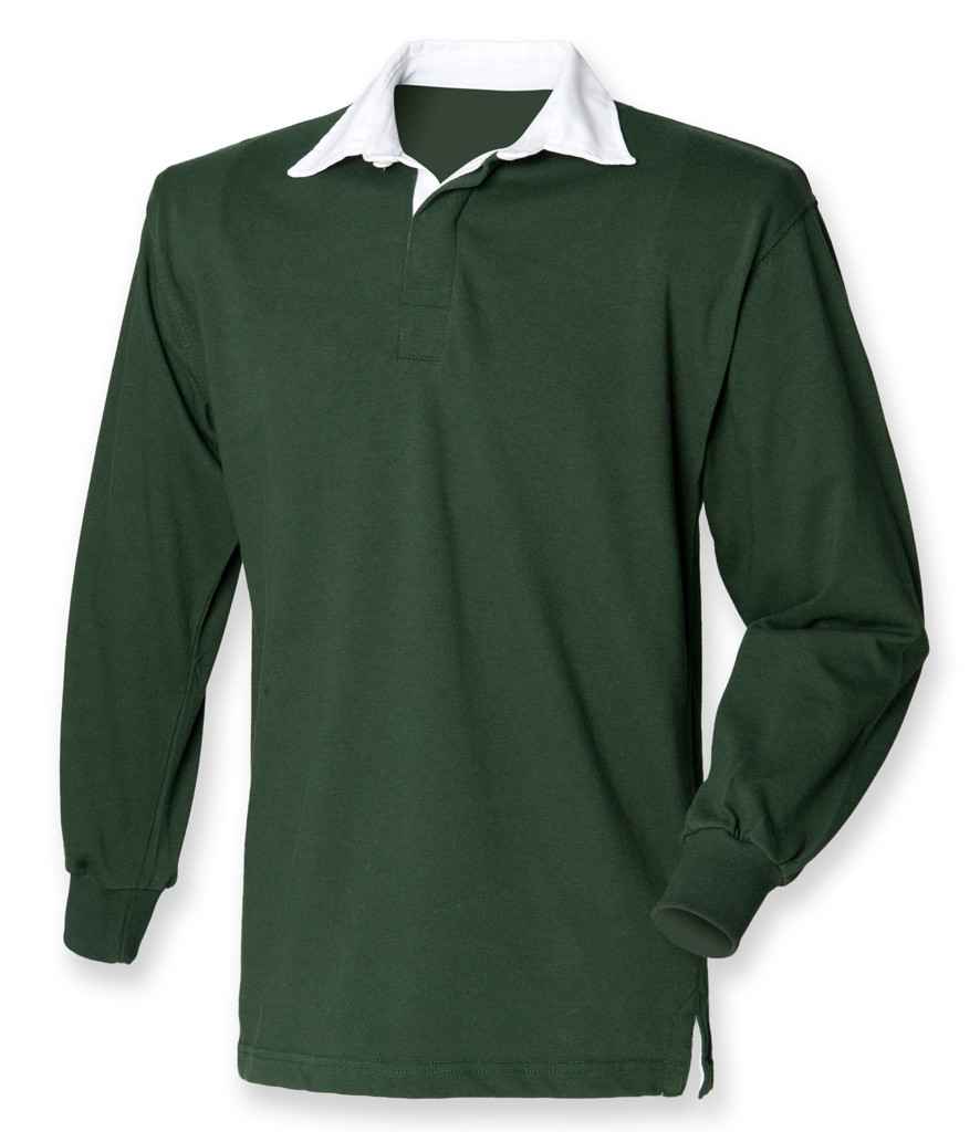 Front Row - Original Rugby Shirt - FR1 BLK S
