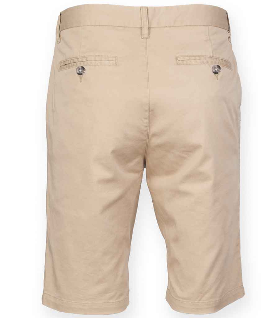 Front Row - Stretch Chino Shorts - Pierre Francis