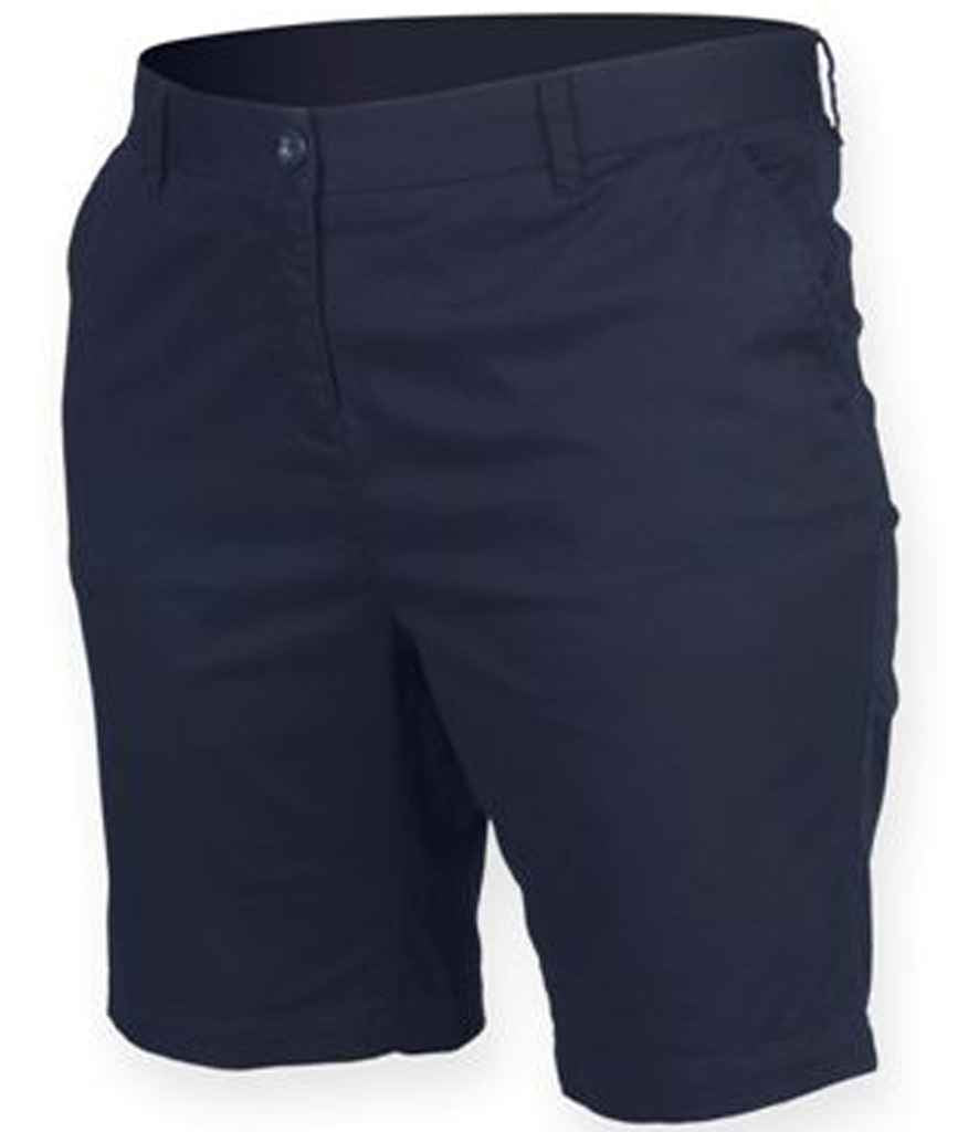 Front Row - Ladies Stretch Chino Shorts - Pierre Francis