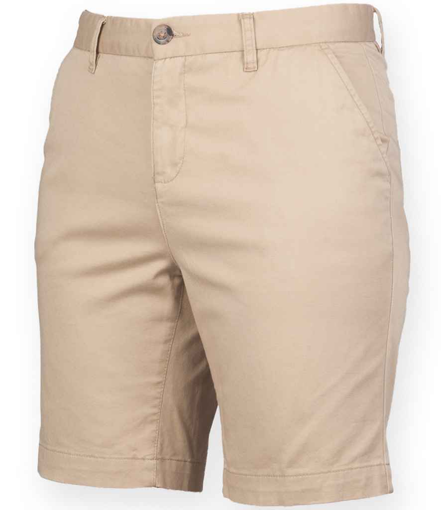 Front Row - Ladies Stretch Chino Shorts - Pierre Francis