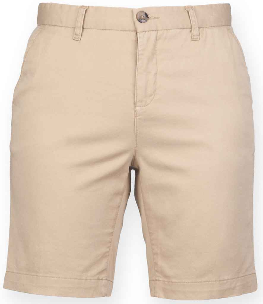 Front Row - Ladies Stretch Chino Shorts - Pierre Francis