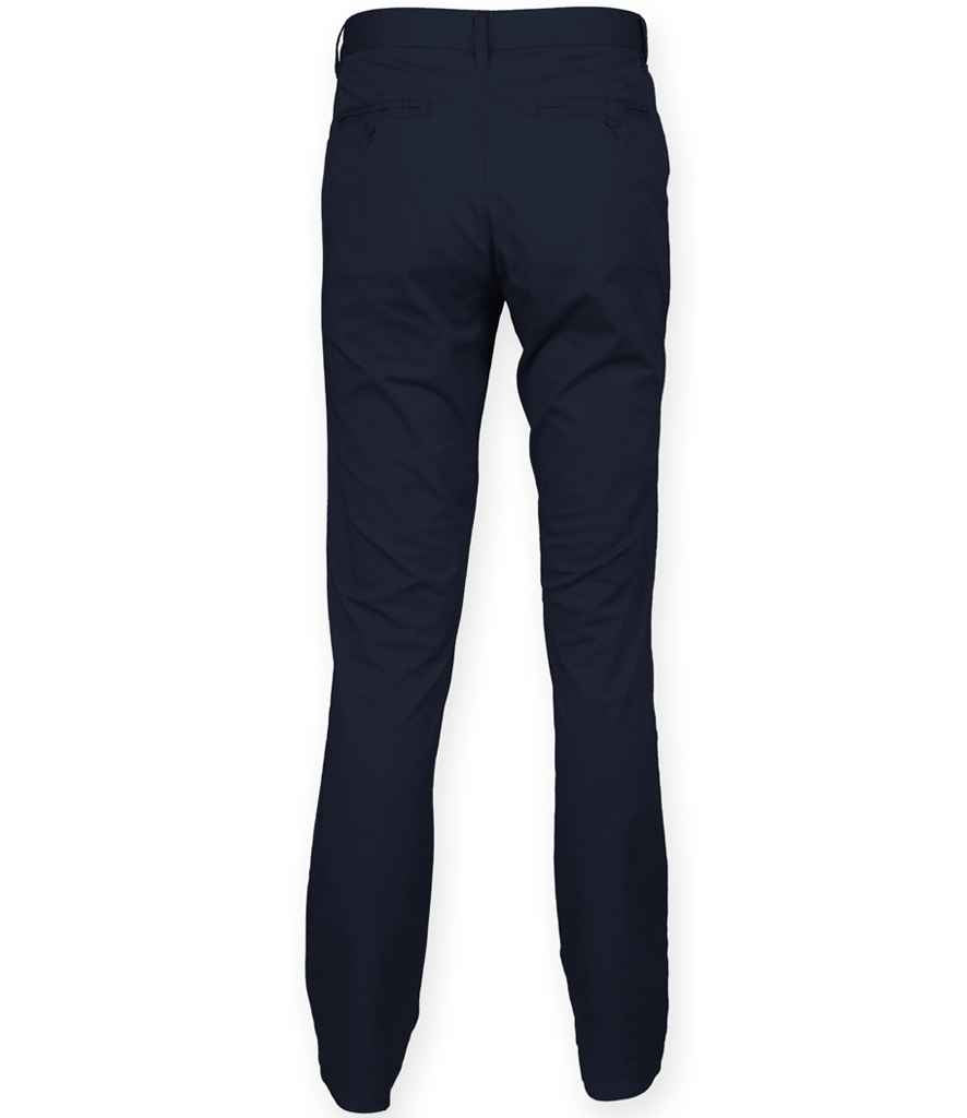 Front Row - Stretch Chino Trousers - Pierre Francis