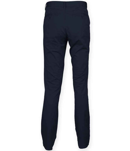 Front Row - Stretch Chino Trousers - Pierre Francis
