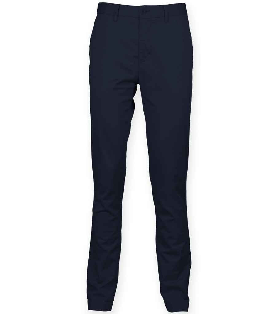 Front Row - Stretch Chino Trousers - FR621 BLK 28/R