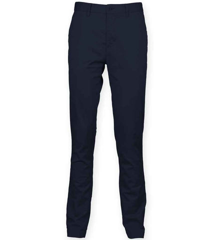 Front Row - Stretch Chino Trousers - FR621 BLK 28/R