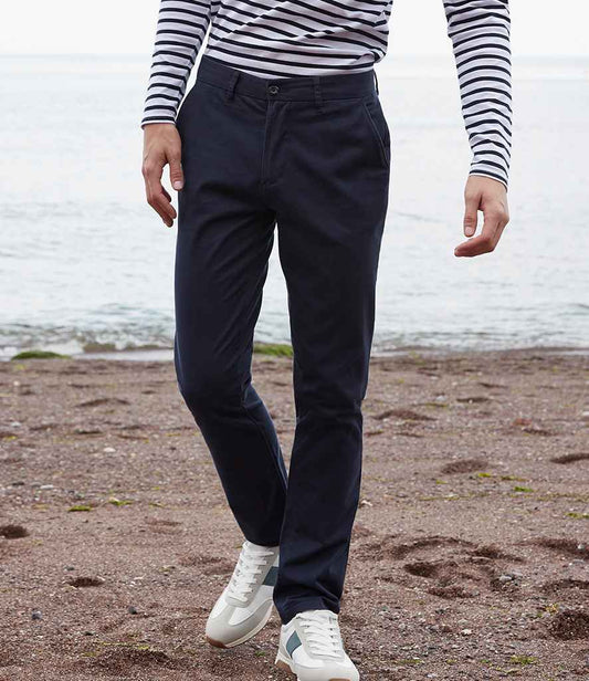 Front Row - Stretch Chino Trousers - Pierre Francis