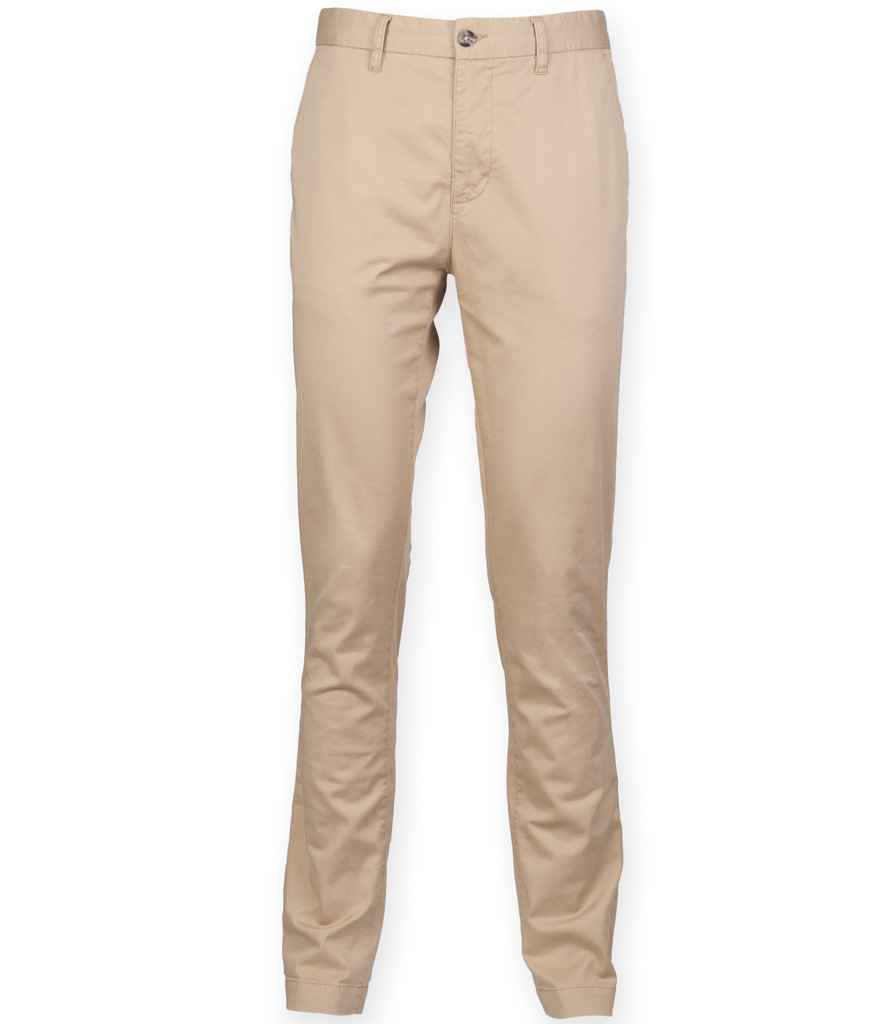 Front Row - Stretch Chino Trousers - Pierre Francis