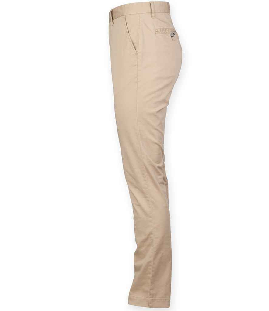 Front Row - Stretch Chino Trousers - Pierre Francis