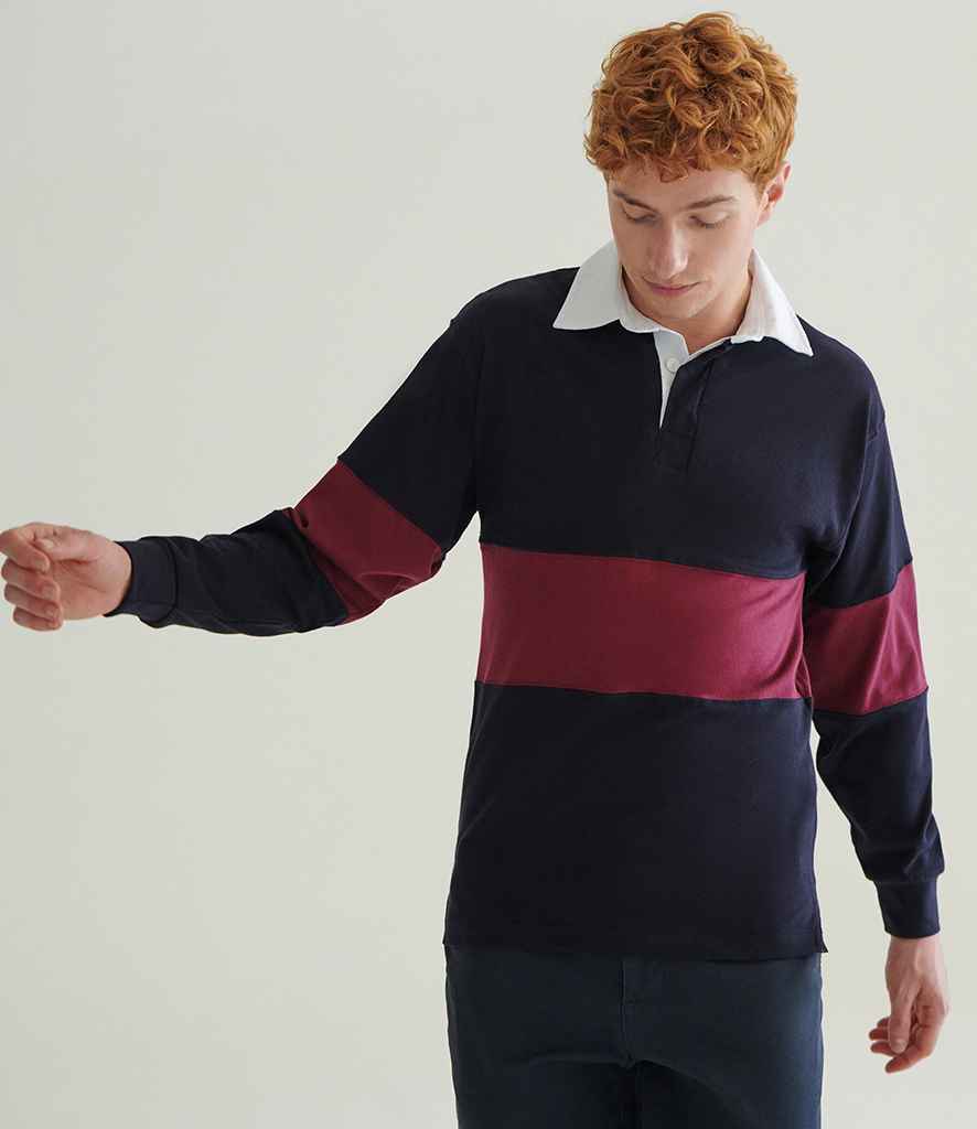Front Row - Panelled Rugby Shirt - Pierre Francis