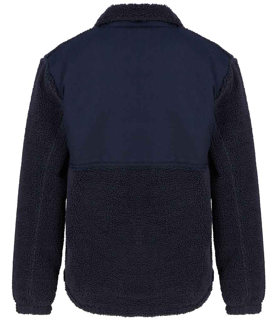 Front Row - Recycled Sherpa Fleece Jacket
