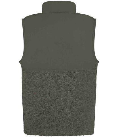 Front Row - Recycled Sherpa Gilet - Pierre Francis