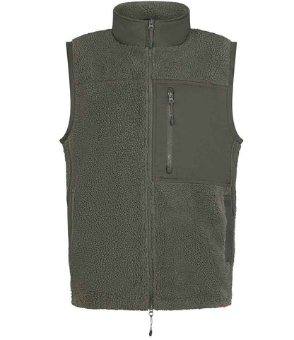 Front Row - Recycled Sherpa Gilet
