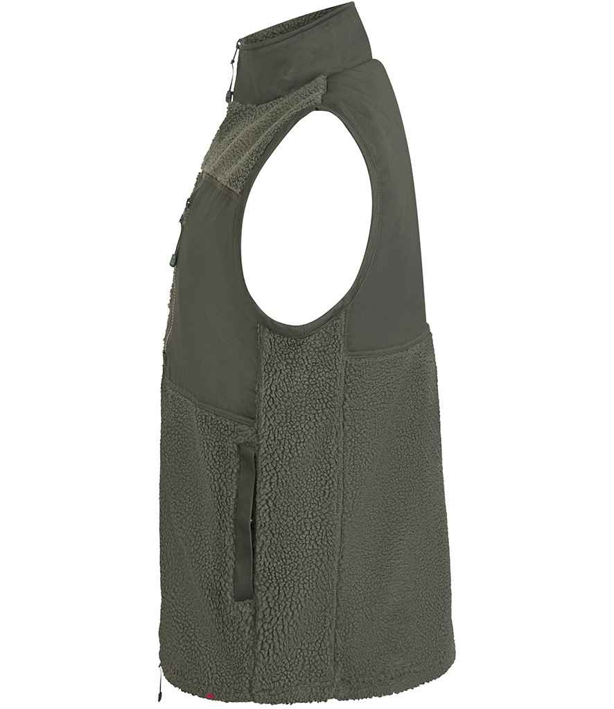 Front Row - Recycled Sherpa Gilet - Pierre Francis